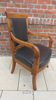 Former Chair Empire. Food Empire Period. Early Xixth. Antique Armchair