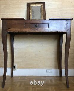 Former Hairdresser Rustic Wooden Furniture Age XIX Eme