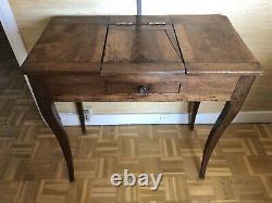 Former Hairdresser Rustic Wooden Furniture Age XIX Eme