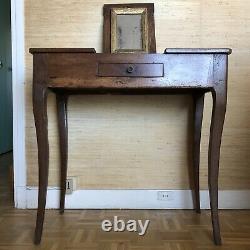 Former Hairdresser Rustic Wooden Furniture Age XIX Eme