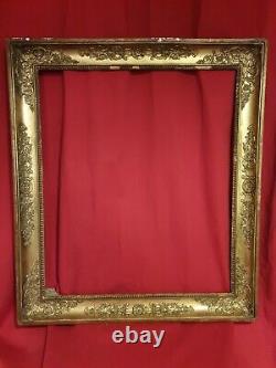 Former Large Gilded Frame Era Empire XIX 1st Century