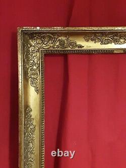 Former Large Gilded Frame Era Empire XIX 1st Century