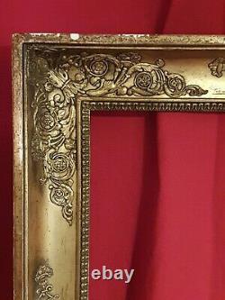 Former Large Gilded Frame Era Empire XIX 1st Century