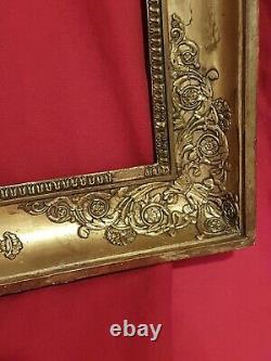 Former Large Gilded Frame Era Empire XIX 1st Century