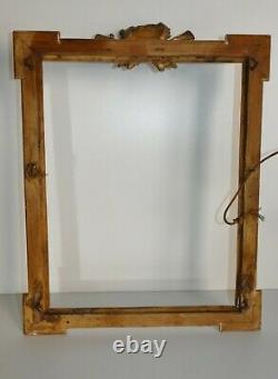 Frame Golden Wood Stuc Attributes Music Louis XVI 18th Or 19th Century