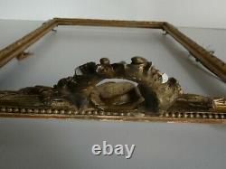 Frame Golden Wood Stuc Attributes Music Louis XVI 18th Or 19th Century