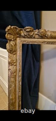 Frame Louis XIV 18th Century Carved and Gilded Wood