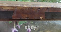 Frame from the Restoration period with original XIX century glass and original gilding.