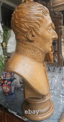 François Joseph DURET bust Empire period early 19th century