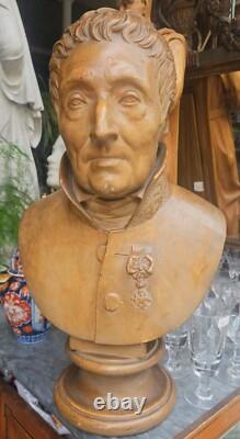 François Joseph DURET bust Empire period early 19th century