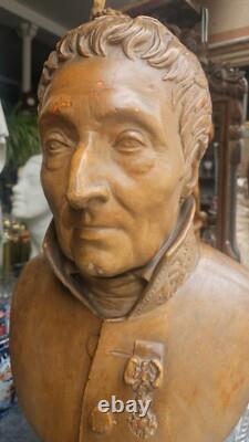 François Joseph DURET bust Empire period early 19th century