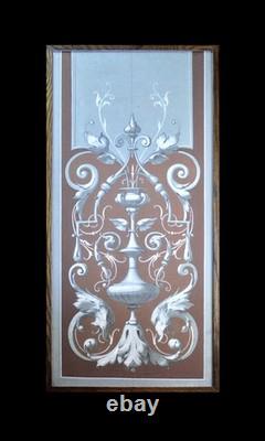 French School, 19th Century. Napoleonic III-era decorative design project