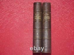 GEORGE SAND / THE SNOWMAN Complete 2/2 First Edition 1859 Nicely Bound in Period Binding