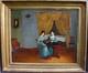 Genre Scene: Reading, Charles X Period, French School Of The 19th Century, Oil On Canvas