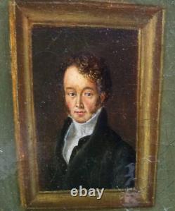 Genre Scene: Reading, Charles X Period, French School of the 19th Century, Oil on Canvas
