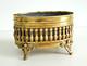 Gilded And Pierced Brass Planter, Napoléon Iii Era, 19th Century