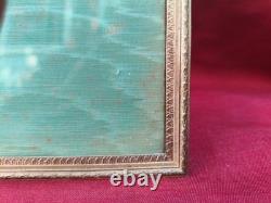 Gilded bronze photo frame, Louis XVI style, late 19th century