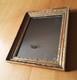 Gilded Mirror, Restoration Period, Mercury Glass, 19th Century, 32.5 X 40.5