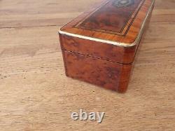 Glove Box In Loupe De Thuya, Epoch Napoleon III Marquetry Bolt Xixth