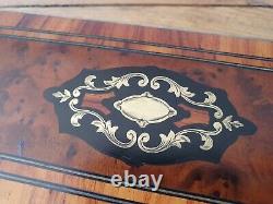 Glove Box In Loupe De Thuya, Epoch Napoleon III Marquetry Bolt Xixth