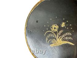 Gold Metal Box In Pomponne Subject Animal Erotic Rooster And Chicken Age 19th