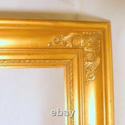 Golden Frame Empire Restoration Xixth 32x27cm Near 4p