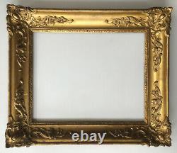 Golden Frame Xixth Era Restoration Format 6f For Painting 41x33cm