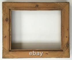 Golden Frame Xixth Era Restoration Format 6f For Painting 41x33cm