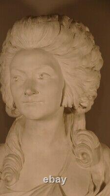 Grand Bust De Mme De Lamballe, Plaster Era Late Xixth
