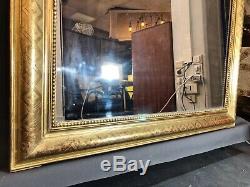 Grand Old Mirror 186x109 D Era XIX Eme. Delivery Paris 80