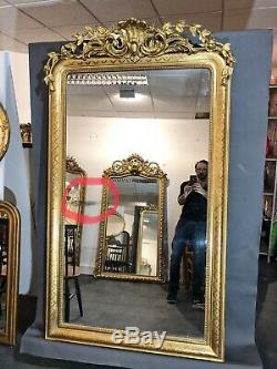 Grand Old Mirror 186x109 D Era XIX Eme. Delivery Paris 80