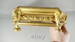 Grand Socle In Wood Sculpted And Golden, Era Xixth