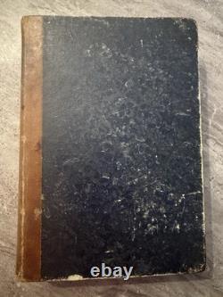 Great French-Spanish Dictionary, old edition, 1858, Vicente Salvá, period binding