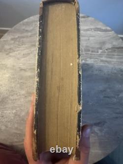 Great French-Spanish Dictionary, old edition, 1858, Vicente Salvá, period binding