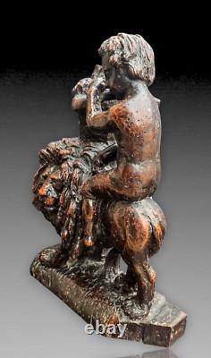 Group of Lion Statues Carved in Wood High Renaissance Era 16th Century Flanders or North