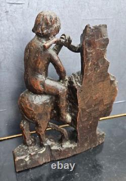 Group of Lion Statues Carved in Wood High Renaissance Era 16th Century Flanders or North