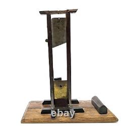 Guillotine cigar cutter from the late 19th century in working condition