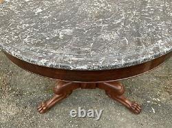 Healing Era Empire 19th Napoleon Marble Table Of Middle Castle