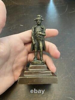 Historical Bronze of Napoleon Bonaparte in the 19th Century