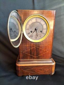 Houdin / Clock with veneer and wood marquetry / Restoration Period