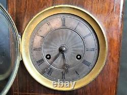 Houdin / Clock with veneer and wood marquetry / Restoration Period