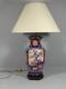 Imari Porcelain Vase Lamp, Japan, 19th Century