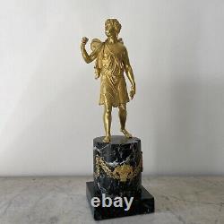 Important Eros Statuette Gilt Bronze Empire Period Early 19th Century Thomire