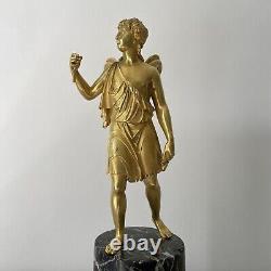 Important Eros Statuette Gilt Bronze Empire Period Early 19th Century Thomire