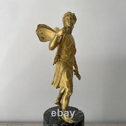 Important Eros Statuette Gilt Bronze Empire Period Early 19th Century Thomire