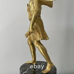 Important Eros Statuette Gilt Bronze Empire Period Early 19th Century Thomire