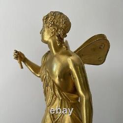 Important Eros Statuette Gilt Bronze Empire Period Early 19th Century Thomire