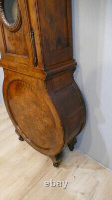 Important Fireplace Parquet Clock, Very Original Shape, 19th Century