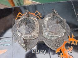 Inkstand Cast Iron Victorian Period 19th Century