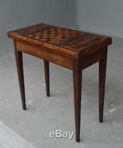 Inlaid Chess Table Early Nineteenth Time
